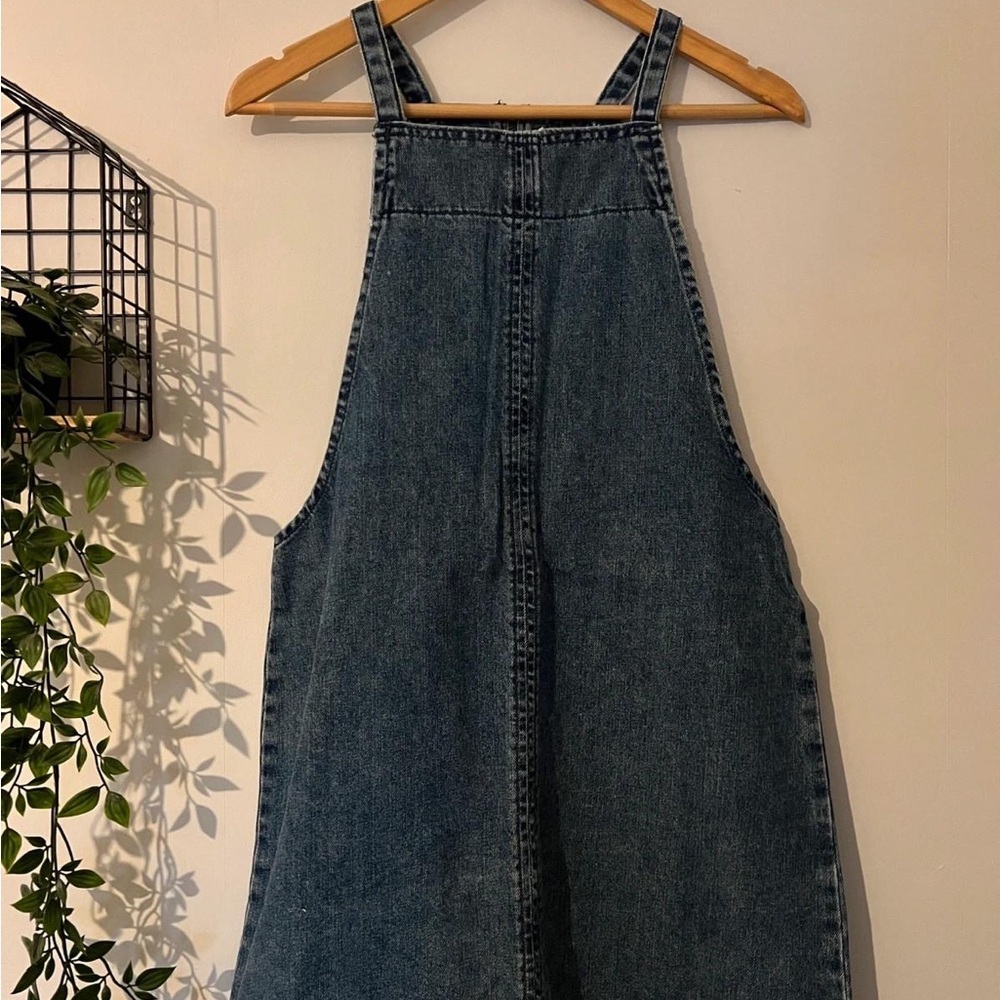 Denim Overall Dress